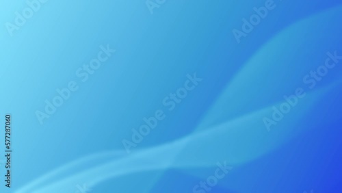 Slowly animated blue gradient motion background with waves.