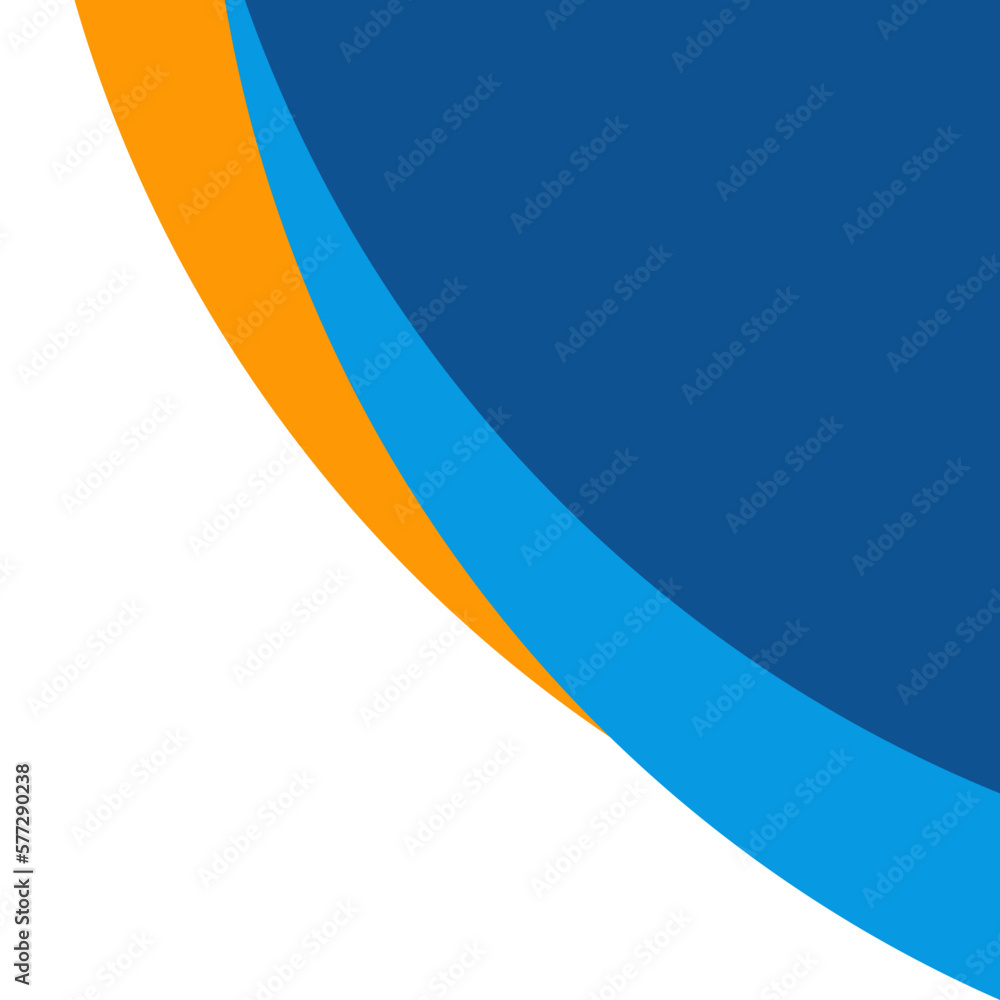 Obraz premium Rounded Corner Curve Element-08