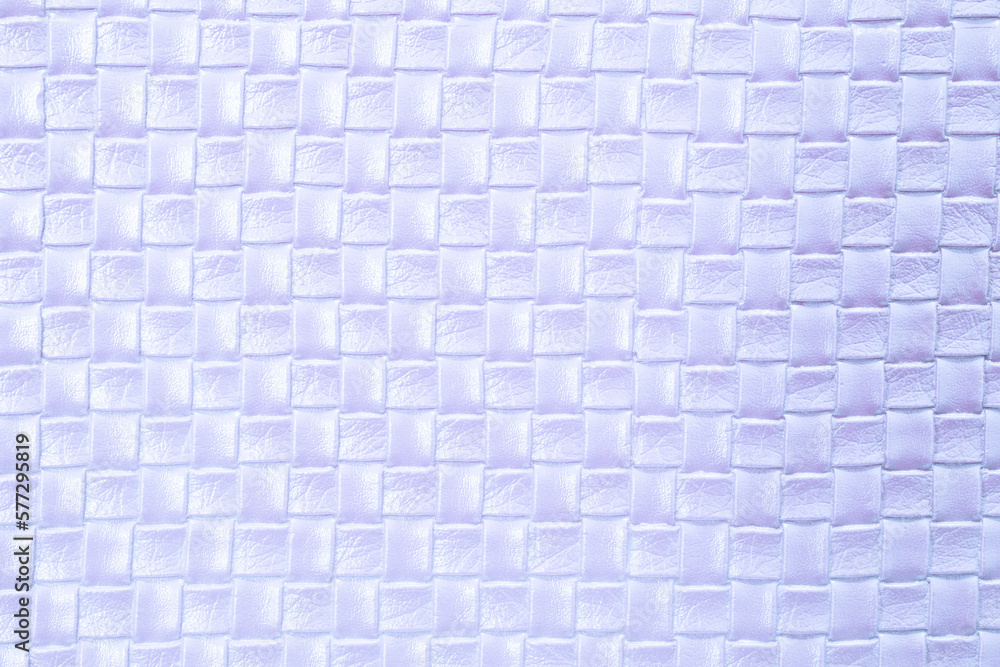 White braided leather texture. White texture for background. White braided leather texture. White texture for background.
