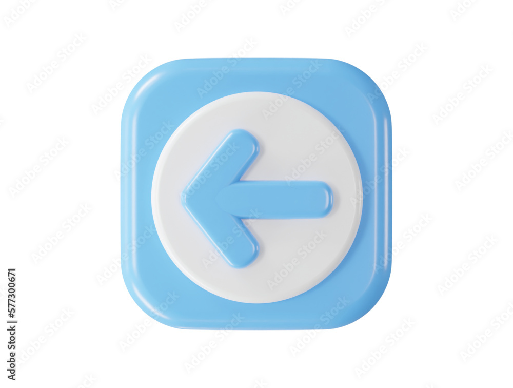Arrow icon 3d rendering vector illustration transparent Arrow icon 3d rendering vector illustration transparent