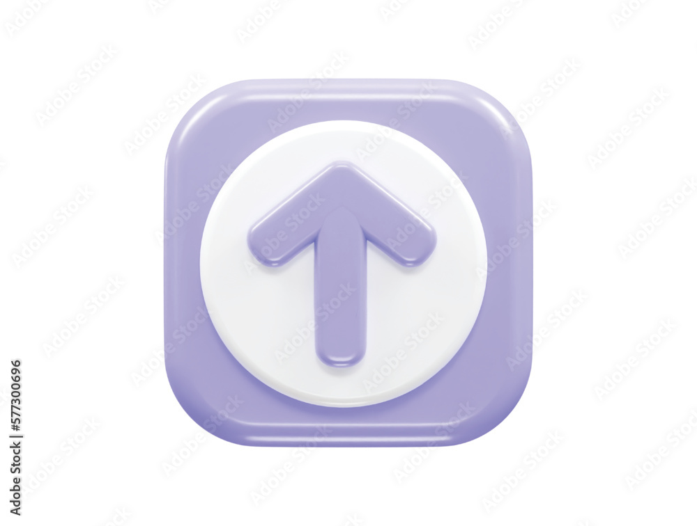 Arrow icon 3d rendering vector illustration transparent Arrow icon 3d rendering vector illustration transparent