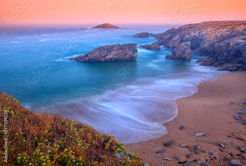 Sunrise in Wild Coast In Quiberon