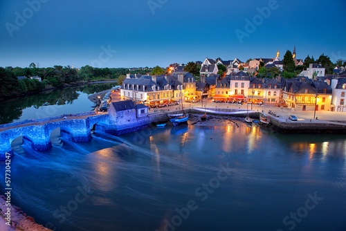 Brittany, Auray, Saint-Goustan District In France