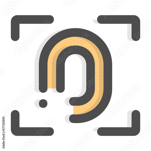 biometric identification icon