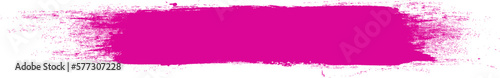 Fuchsia brush stroke isolated on background. Paint brush stroke vector for ink paint, grunge design element, dirt banner, watercolor design, dirty texture. Trendy brush stroke, vector illustration