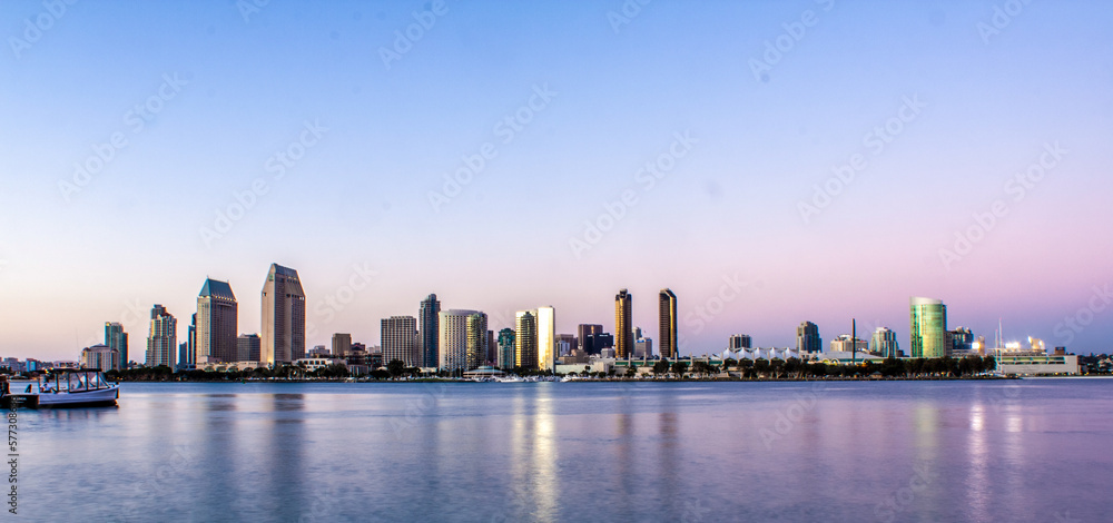 Obraz premium Skyline of San Diego