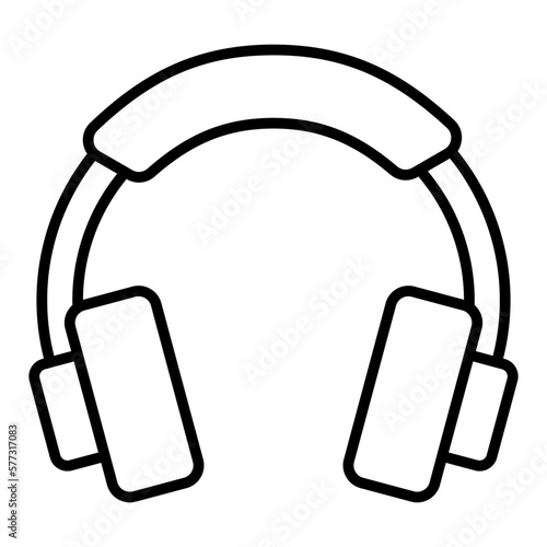 Headphone Line Icon