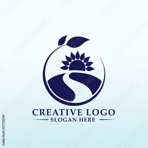 Agricultural Services vector logo design