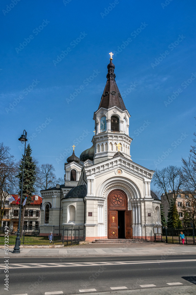Church of All Saints in Piotrkow Trybunalski, Lodz Voivodeship, Poland