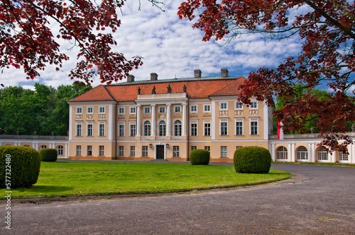 Mielzynski Palace in Pawlowice, Greater Poland Voivodeship, Poland