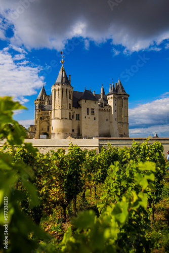 Château de Saumur dans le Maine et Loire photo