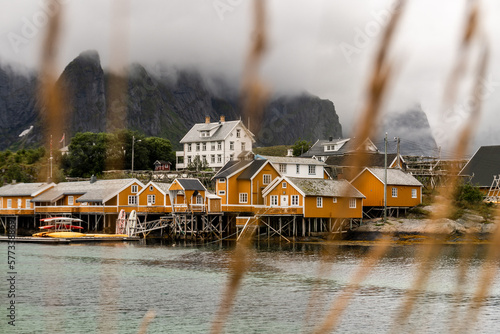 Fotografie Lofoten lanscape in summer