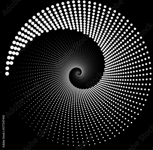 Hypnotic Fascinating Abstract Image. Illustration vector psychedelic spiral radial rays, twirl, twisted effect, vortex backgrounds. Hypnotic spiral