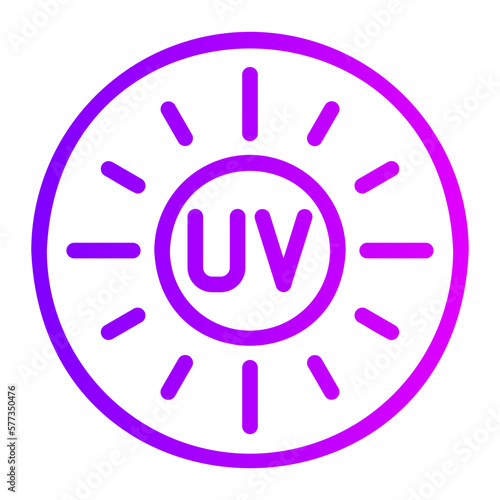 uv gradient icon