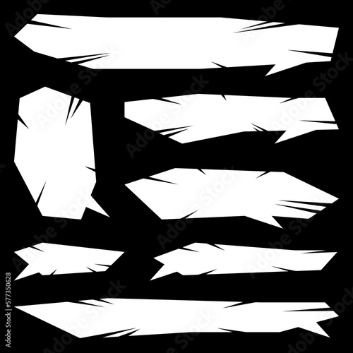 Vector Collection Set of Dialog Box Designs