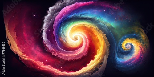 Abstract background with co...