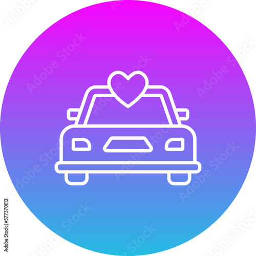 Wedding Car Icon