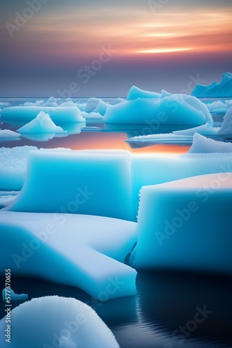 Melting ice - iceland