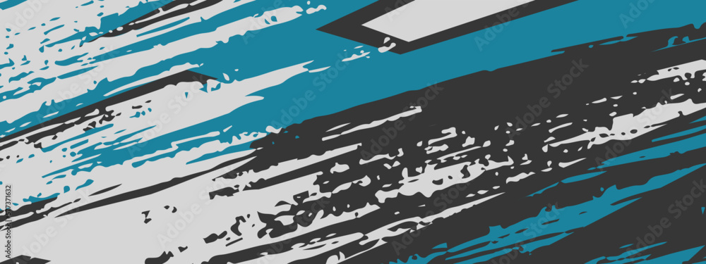 Sports racing texture blue background. Car decal abstract geometric ...