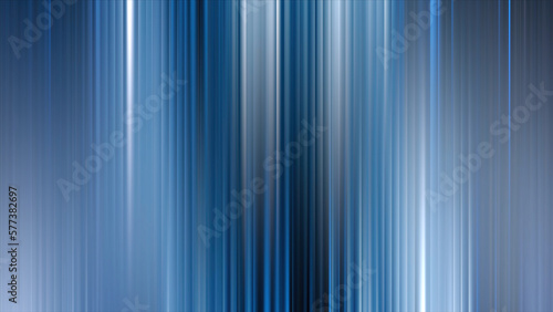 Dark background. Motion. Blue lines in the animation that shimmer in different shades.