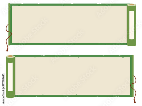 日本の巻物のフレーム