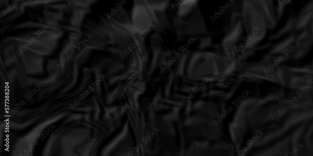 Dark Black facbric paper backdrop crumpled texture. dark black textured crumpled black paper background. panorama black paper texture background, crumpled pattern. Dark Black facbric paper backdrop crumpled texture. dark black textured crumpled black paper background. panorama black paper texture background, crumpled pattern.