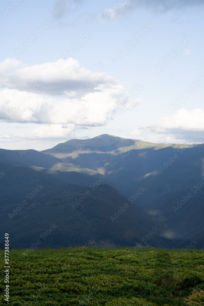 Fototapeta premium beautiful view of mountains