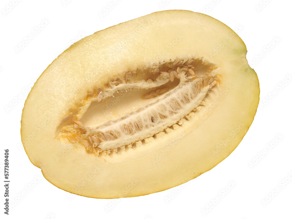Fresh melon fruit isolated Fresh melon fruit isolated