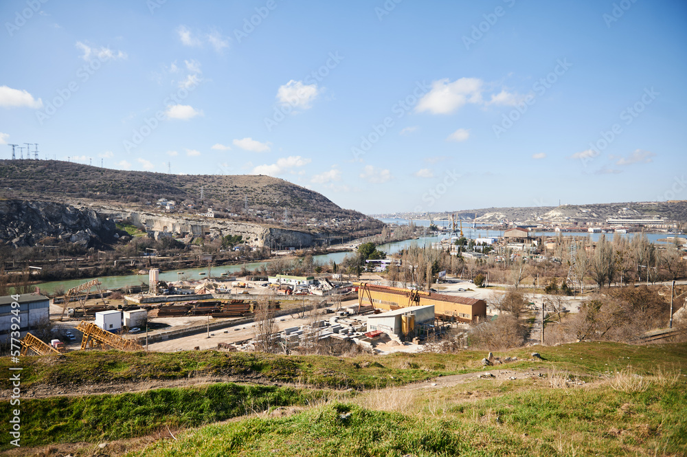 Obraz premium view of Inkerman, Crimea