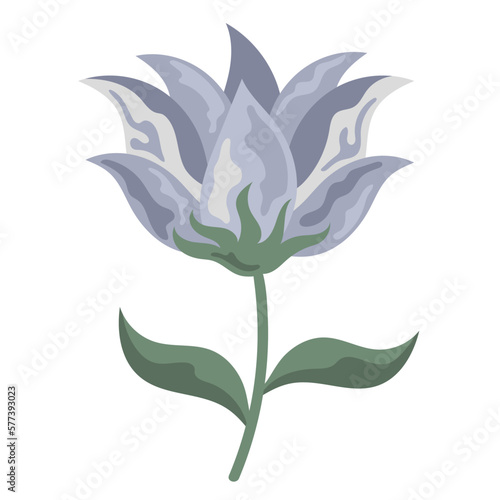 gray flower garden
