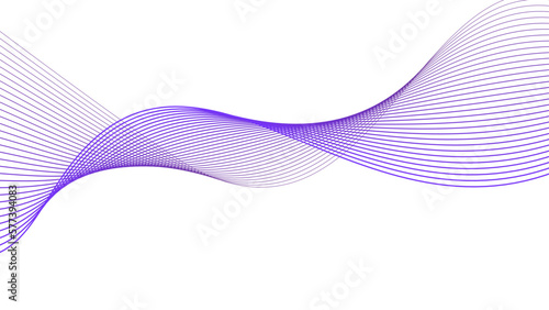 purple blue tech wavy lines gradient vector illustration