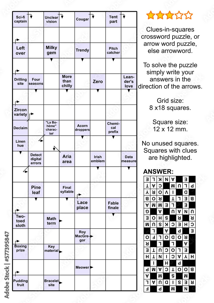 Clues in squares crossword puzzle or arrow word puzzle else arrowword Clues in squares crossword puzzle or arrow word puzzle else arrowword