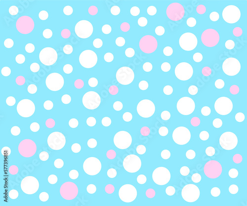 Polka dots pattern, polka dots, big and small polka dots , green an pink ,  color polka dots , seamless pattern
