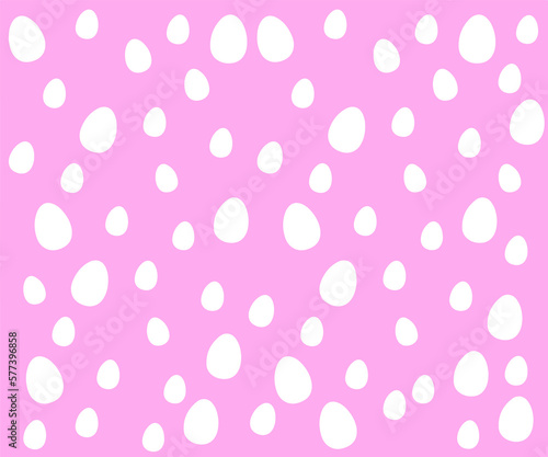 Egg pattern - Egg print - Easter pattern - Eastern egg pattern - Pink Egg pattern