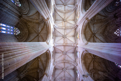 Gothic Ceiling in the cathedral - Portugal
