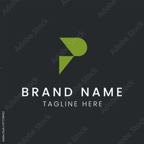Free Download Letter P logo vector design tamplate - GFXLoad