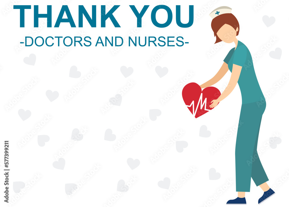 ‚Thank You Nurses‘ Hintergrundbanner – 160 X 99 Cm, Polyester, Für Feiern & Fotos