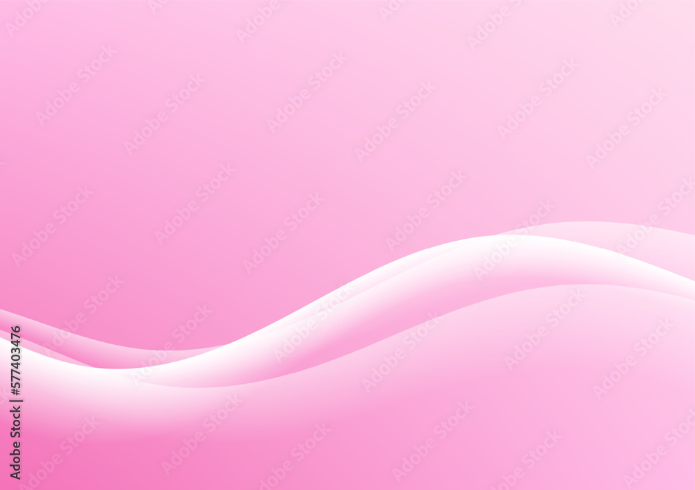 Wavy pink color background template Wavy pink color background template