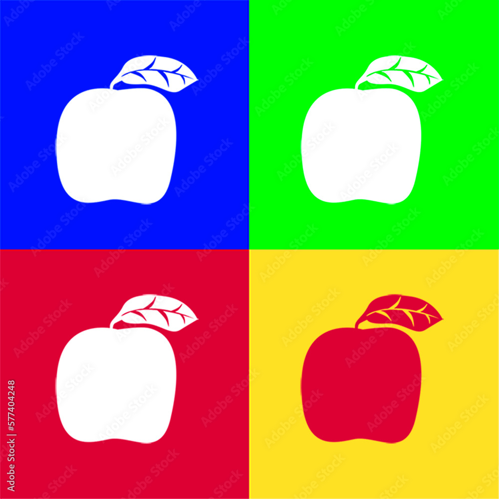 set of apples set of apples