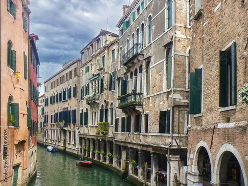 Canal in Venice, Italy © borisb17