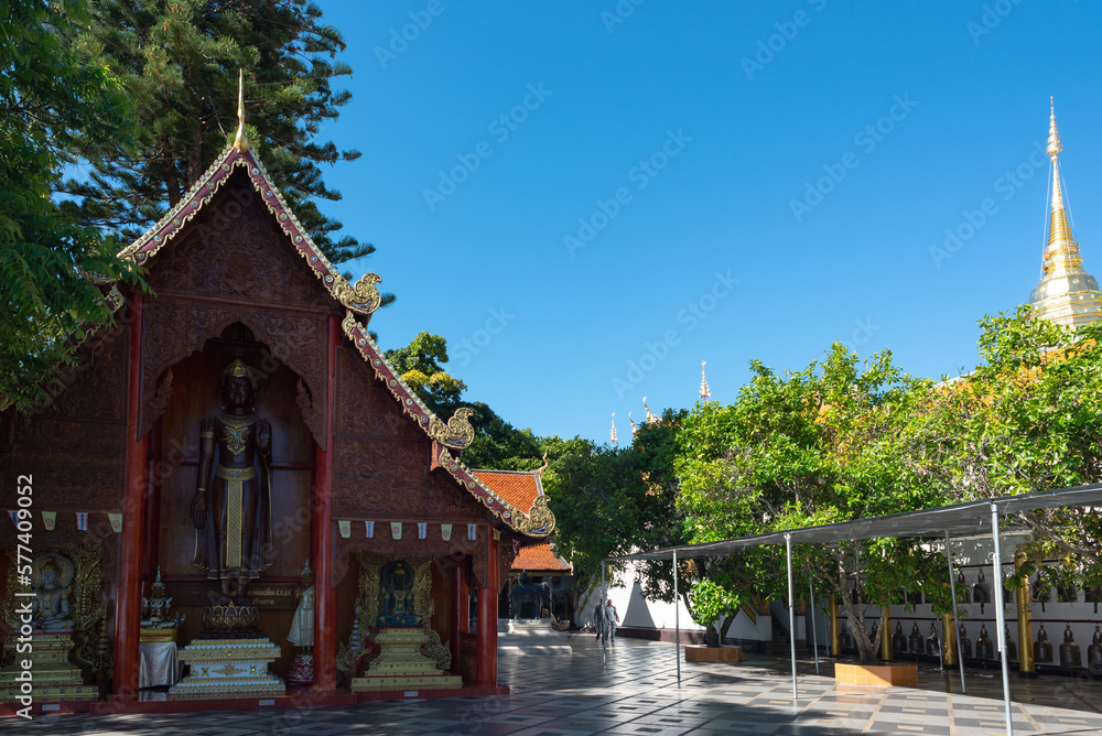 Wat Phra that Doi Saket temples in Chiangmai,Thailand 2020. Wat Phra that Doi Saket temples in Chiangmai,Thailand 2020.