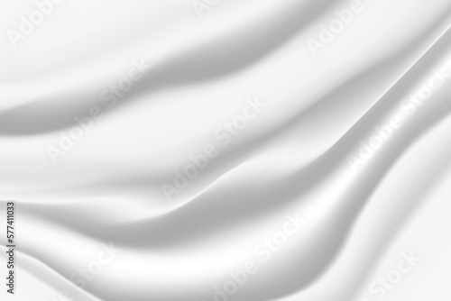 White Cloth Pattern Background. Vector Illustration