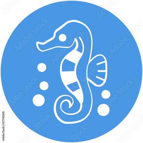 Horsefish Vector icon which can easily modify or edit

