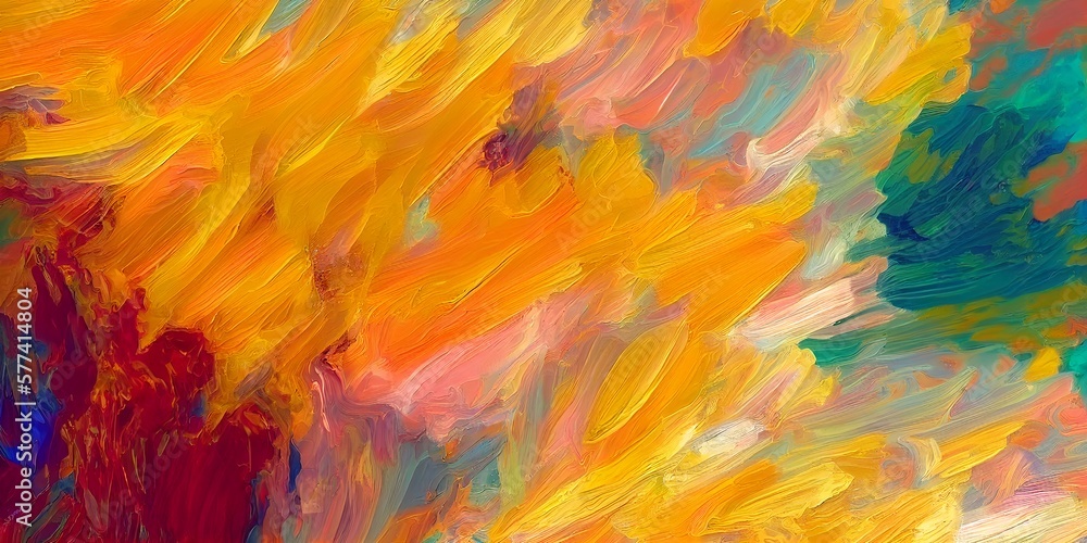 custom made wallpaper toronto digitaloil paint textures,digital illustration generative AI