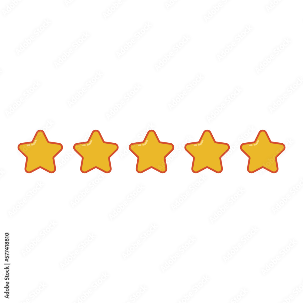 Star Rating Icon Star Rating Icon