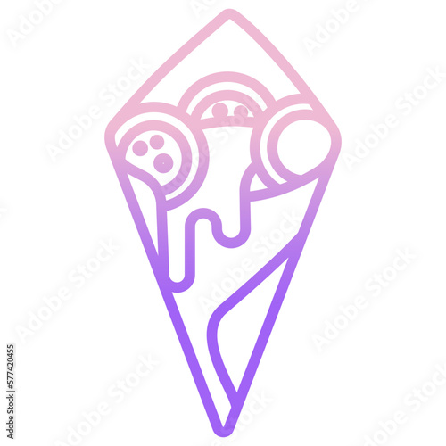 Arancini food icon