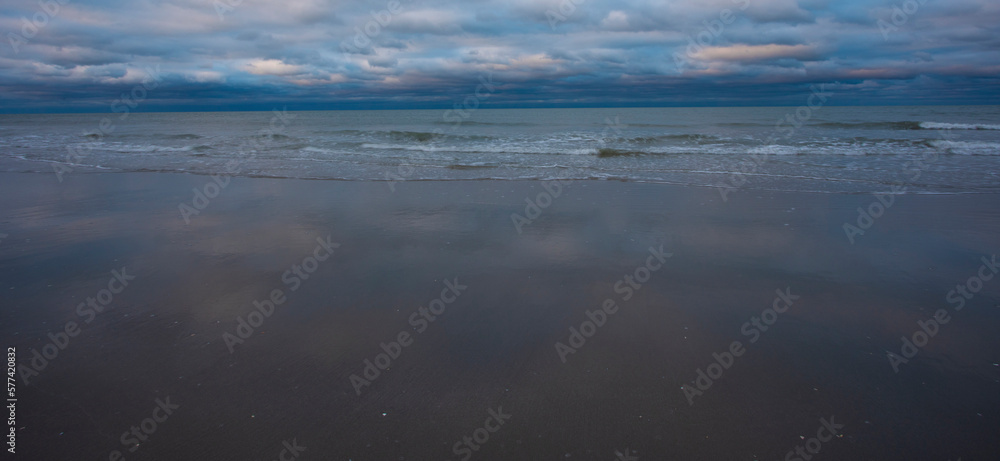 Storm clearing at Myrtle Beach at dawn Storm clearing at Myrtle Beach at dawn
