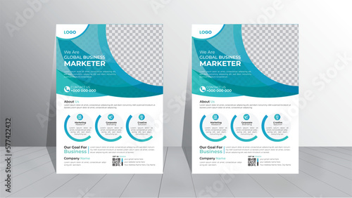 Graphic design creative business colorful layout modern marketing, Brochure design, annual report, advertise, publication, cover page,  poster, leaflet, flyer, template design set.
