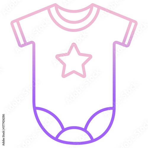 kids singlet dress icon