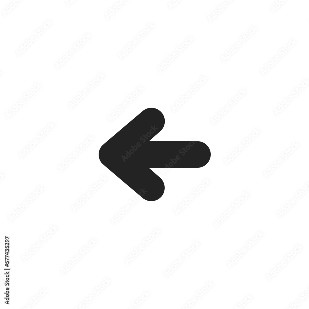 Arrow Backward - Pictogram (icon) Arrow Backward - Pictogram (icon)